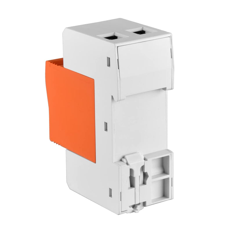 Heschen DC Surge Protective Device, LYD1-C, 2P DC24V 20KA, Fire-Proof, Low-Voltage Arrester, 35mm DIN Rail Mounting