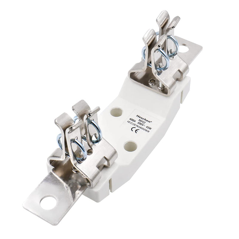 Heschen Ceramic Single-Pole Fuse Holder NH2 400A 690V 45W for NH Fuse-Link