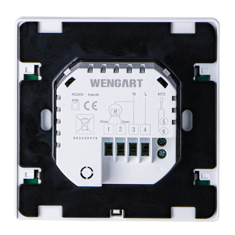 Heschen Digital Thermostat WG351,AC230V Touch Button,3A
