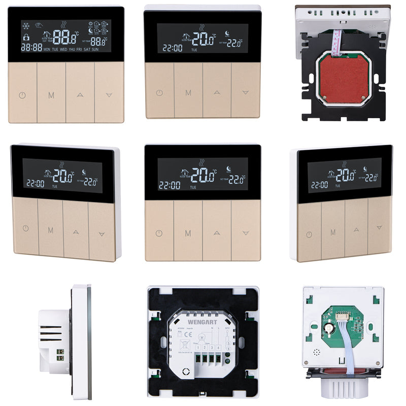 Heschen Digital Thermostat WG351,AC230V Touch Button,3A