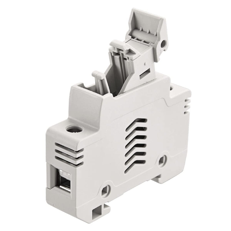 Solar/Photovoltaic Fuse Holder, PV Fuse Holder, HSPV-30D, DC1000V 32A, 1 Pole, 35mm DIN Rail Mounting, for HSPV-30 ST-10PV 10 * 38mm Fuse, CE Listed