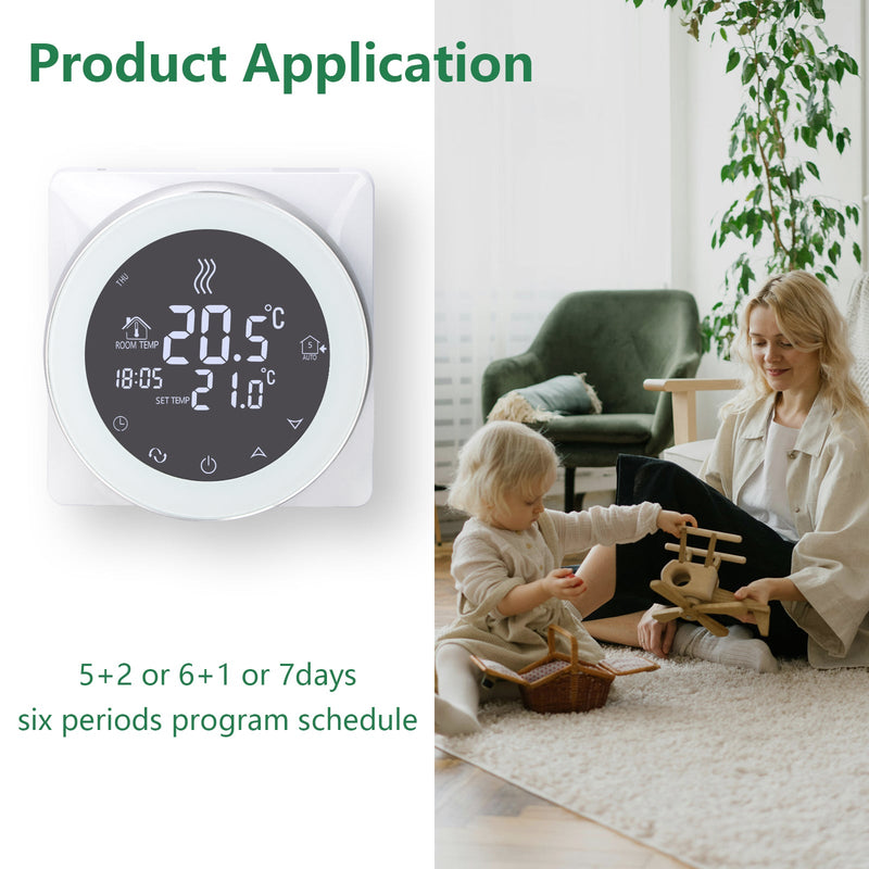 Heschen Home Thermostat Controller WG312,AC230V Max3A