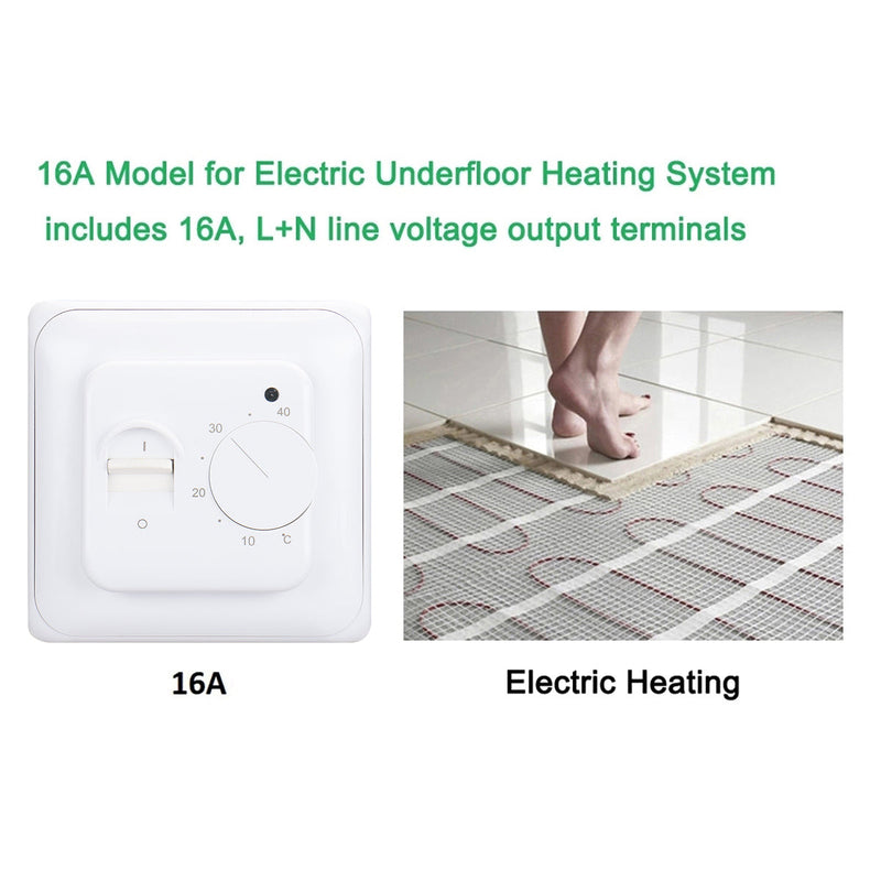 non programmable thermostat heat only