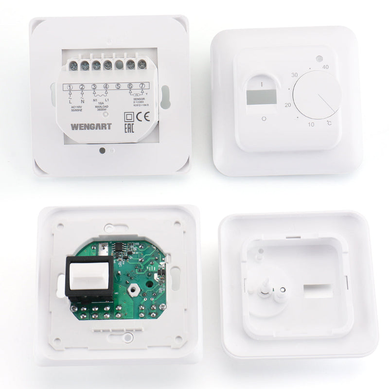 non programmable thermostat heat only