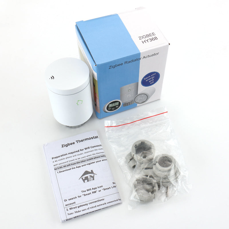 Heschen Smart Radiator Thermostat WG368,Zigbee