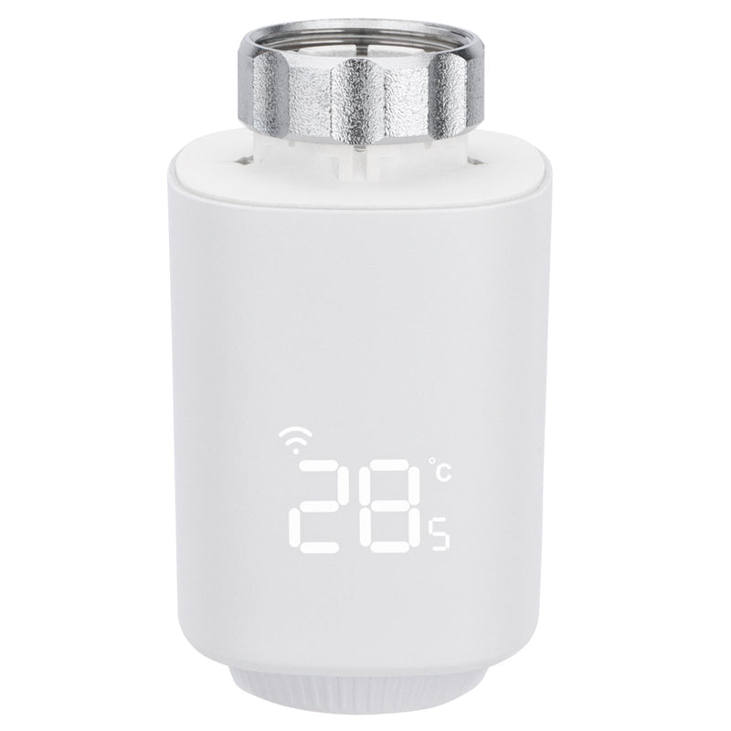 Heschen Zigbee Radiator Thermostat TRV-01,M30x1.5,Works with Google Assistant and Alexa,Tuya Zigbee Hub Required