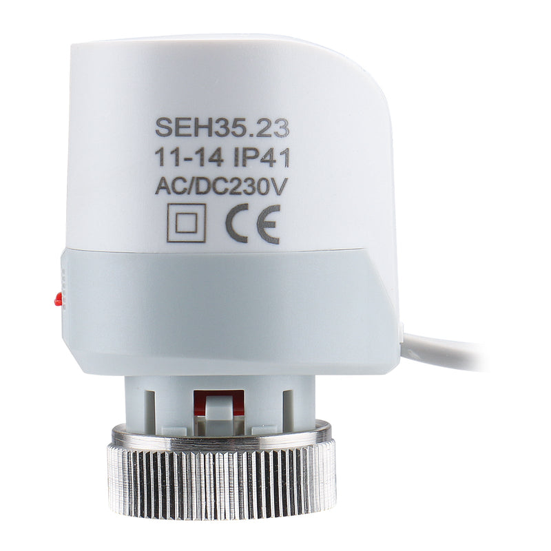 Heschen 2 Wire Thermal Actuator Valve WG03, Normaly Closed AC230V for Underfloor Heating Manifold with Itinerary
