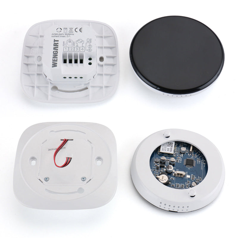 Heschen Programmable Thermostats for Home WG316, 3A Water Radiant Floor Heating