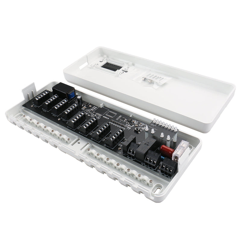 underfloor heating 8 Zones Wiring Centre Heating Hub Controller 230v 8 Zone Wiring Centre room thermostats for central heating thermostat controller