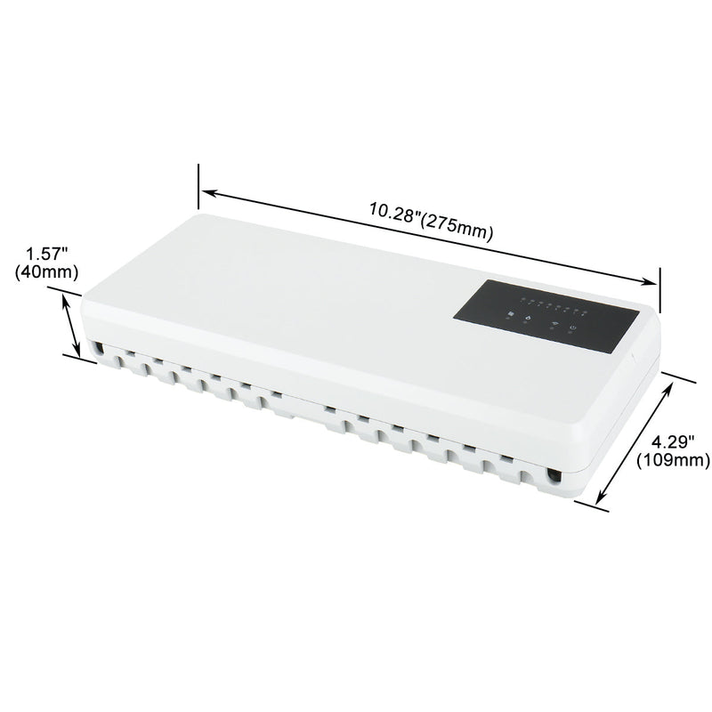 underfloor heating 8 Zones Wiring Centre Heating Hub Controller 230v 8 Zone Wiring Centre room thermostats for central heating thermostat controller