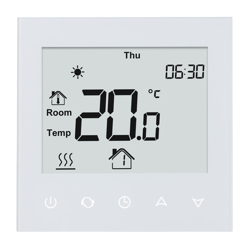 Heschen Thermostat WG505W,3A Water Heating,Potential-free linkage boiler