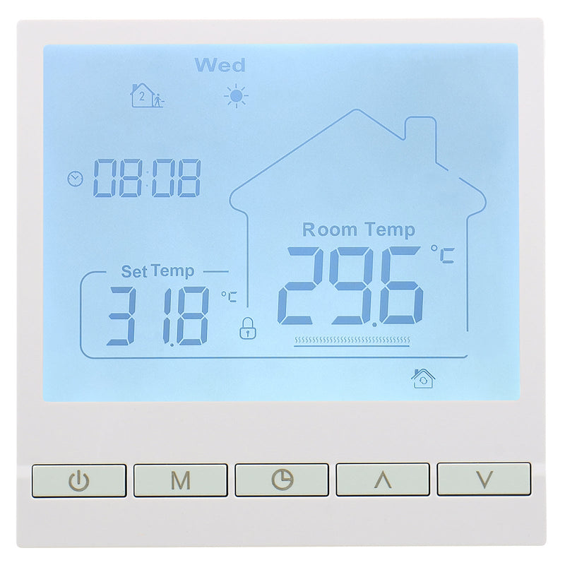 Heschen Digital Thermostat WG903,Programmable,Suitable For Heating Systems
