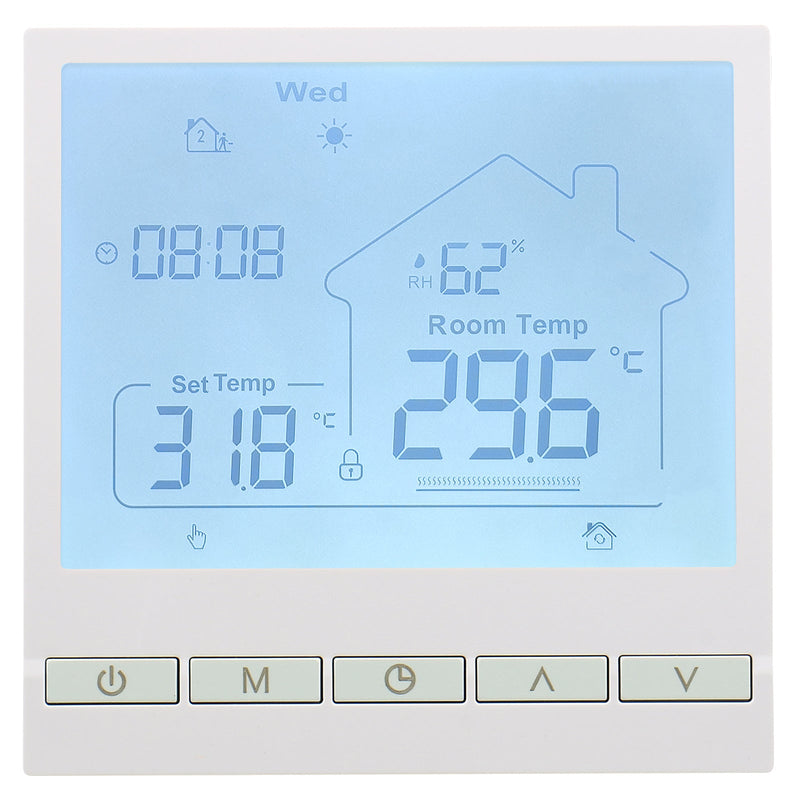 Heschen Digital Thermostat WG903,Programmable,Suitable For Heating Systems