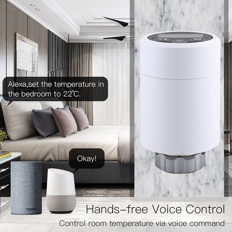 Heschen Smart Radiator Thermostat WG366,Zigbee