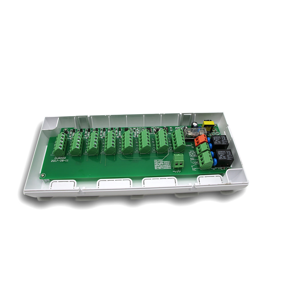 Heschen Smart Gas Boiler Wireless Thermostat für 8 Sub-Kammern Wireless Hub Controller Zentrale Steuereinheit Fußbodenheizung