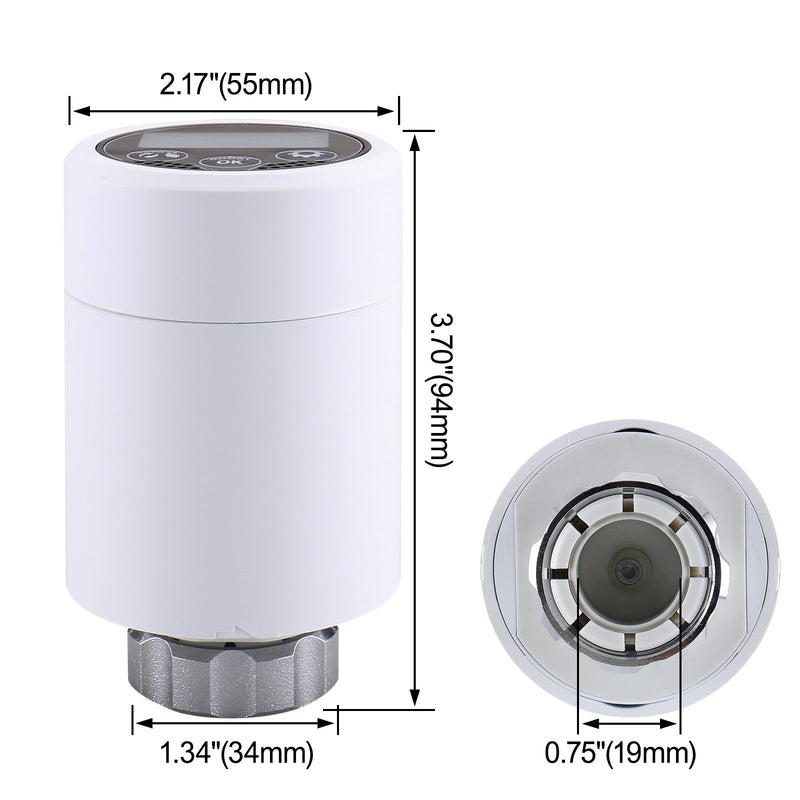 Heschen Smart Radiator Thermostat WG366,Zigbee