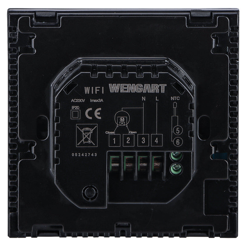 Heschen Thermostat WG03-4,AC230V Max3A