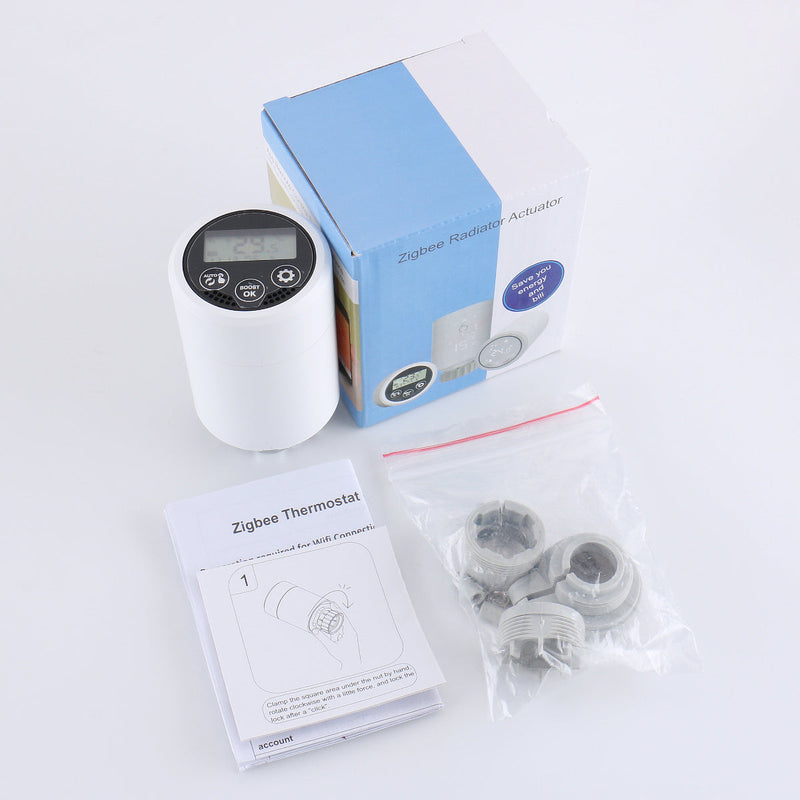 Heschen Smart Radiator Thermostat WG366,Zigbee