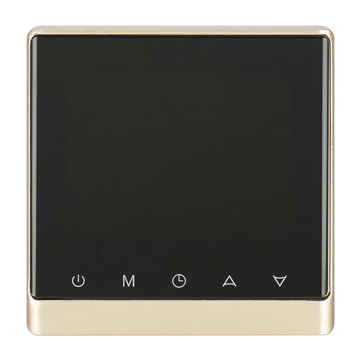 Heschen LCD Digital Programmable Thermostat DK-506 AC110V/AC220V 3Amp/16Amp Work for Under-Floor Temperature Controller Golden