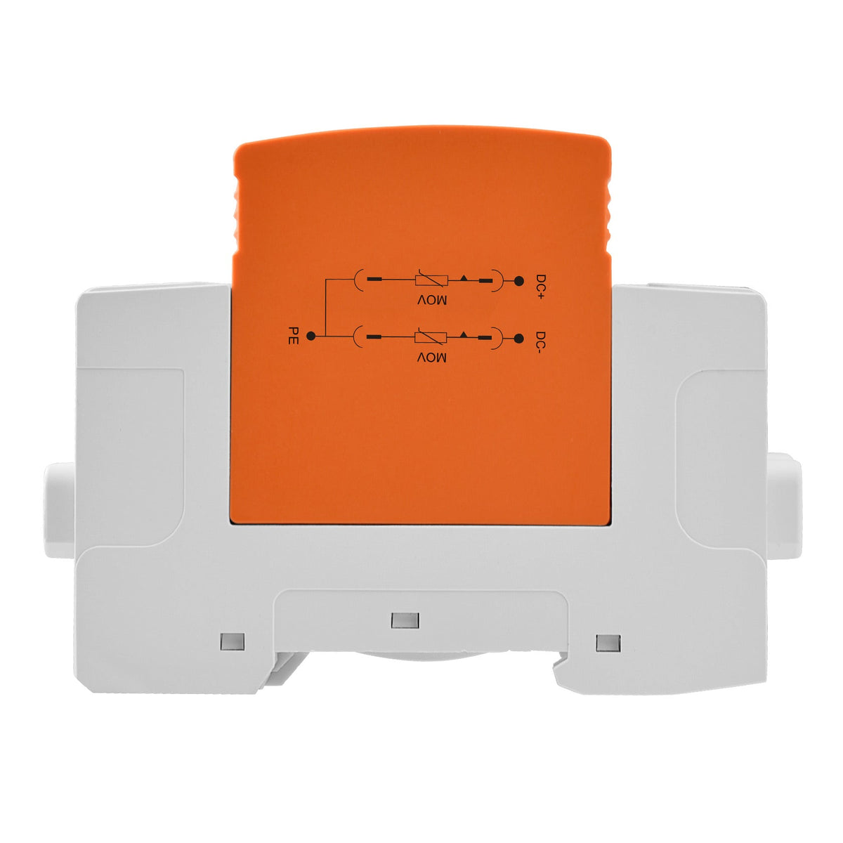 Heschen Surge Protective Device for PV, LYD1-PV1000, 2P 1000VDC 20KA, 35mm DIN Rail Mounting