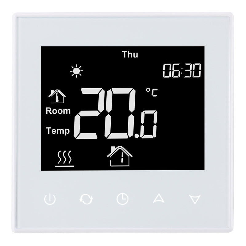 Heschen Thermostat WG505B, 3A With Passive Linkage Water Heating,Black