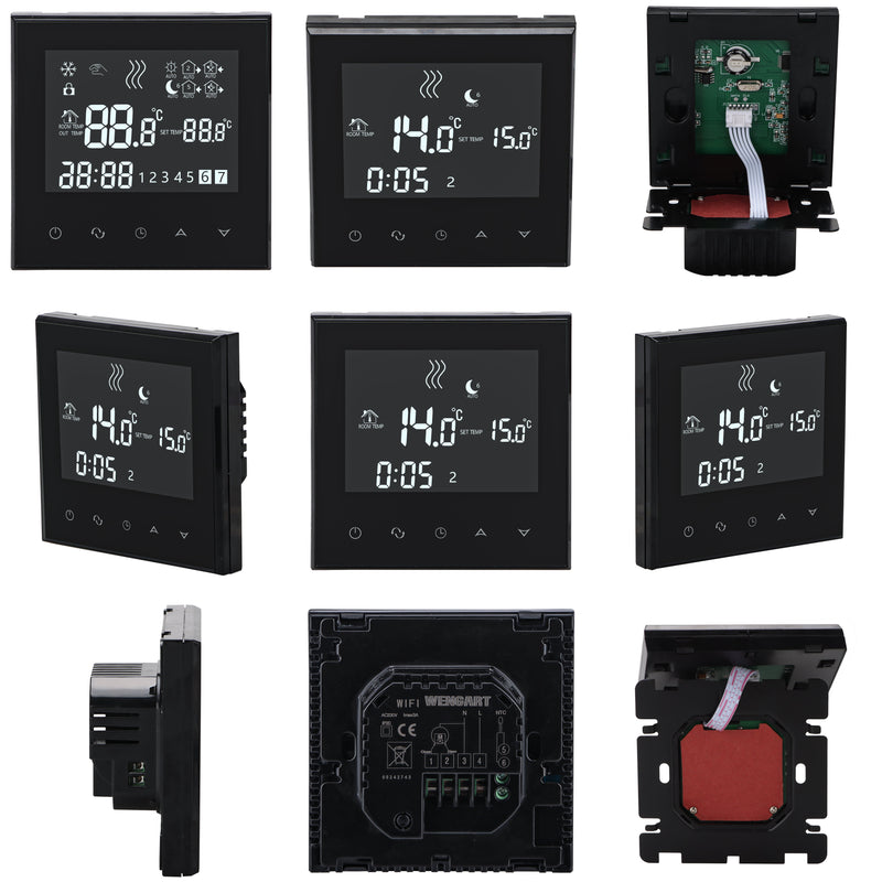 Heschen Thermostat WG03-4,AC230V Max3A