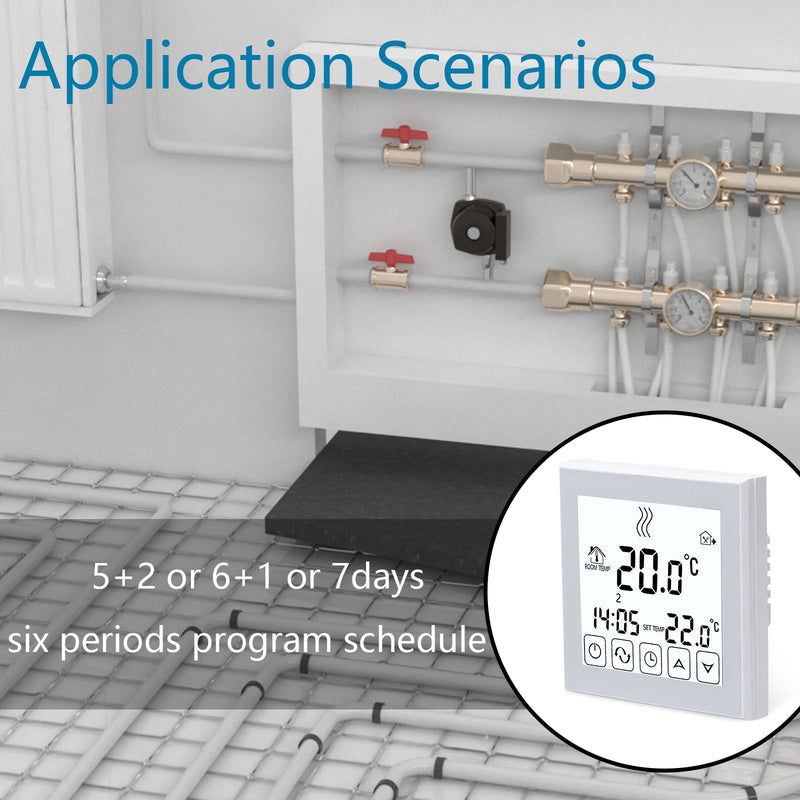 Heschen Thermostat WG03-1,AC230V Max3A