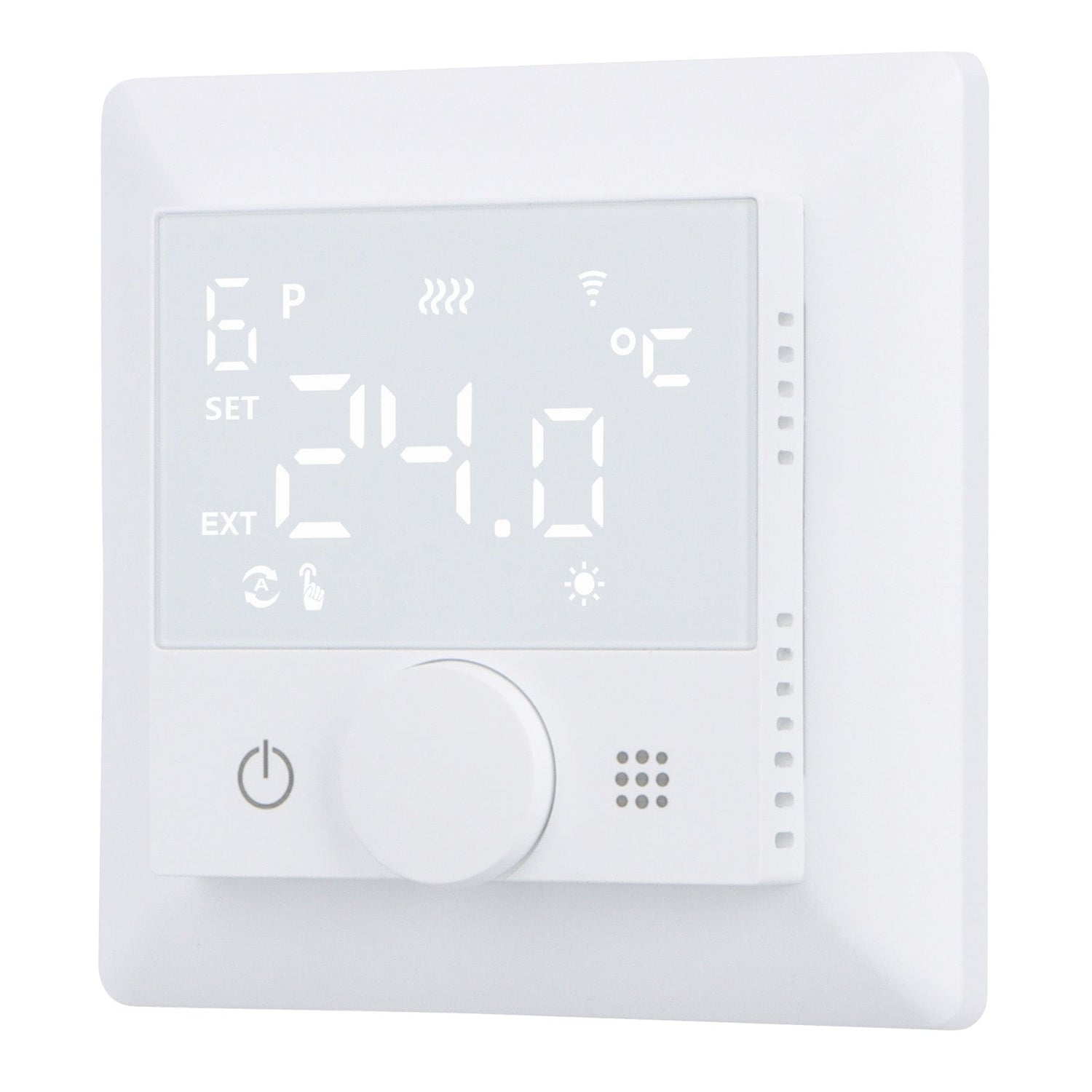 Heschen WIFI Heating Thermostat WG510,Rotate to Set Temperature,Heat and Cold Modes Adjustable